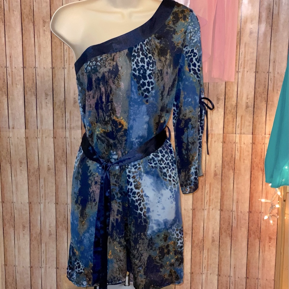 🔴 SOLD! Famosa One shoulder dress